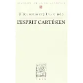 Vrin L'esprit cartésien