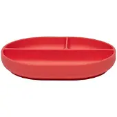 OYOY Assiette - Aspiration Enkei - Silicone - Cherry Red - - UneTaille - Assiette