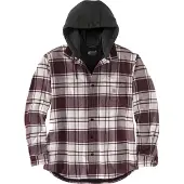 Carhartt Flannel Fleece Lined Hooded Chemise