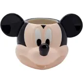 Paladone Mickey Shaped Mug Tasse Noir, Crème Universel 1 Pièce(S)