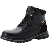 Camel active Bottines à lacets 'Boston' noir