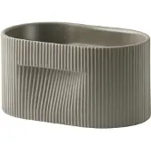 Muuto Ridge Jardinière 13 cm | Taupe