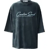Vamos T-Shirt bleu clair / noir / blanc