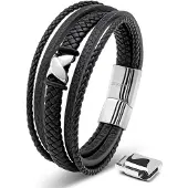 SERASAR Bracelet 'Flake' argent