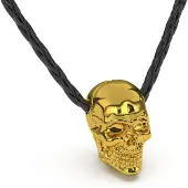 SERASAR Chaîne 'Skull' or