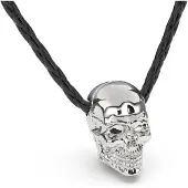 SERASAR Chaîne 'Skull' argent