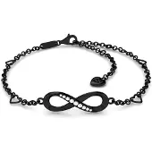 SERASAR Bracelet 'Anklet Infinity' noir