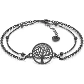 SERASAR Bracelet 'Life' noir