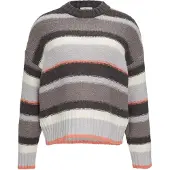 s.Oliver Pull-over bleu clair / anthracite / graphite / blanc