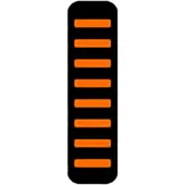 Rrp Attache-câble ProGuard - Arrière - Autocollant - Orange