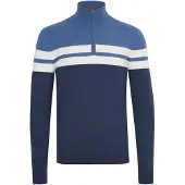 Blend Pull-over 'Naresh' bleu / blanc