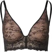 Triumph Soutien-gorge 'Bright Spotlight' beige foncé / noir