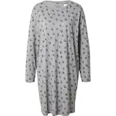 Triumph Chemise de nuit 'Bright Spotlight' gris foncé / gris chiné