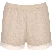 Sloggi Pantalon de pyjama 'GO Ribbed' beige / beige clair