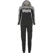 Lonsdale Survêtement gris / noir / blanc