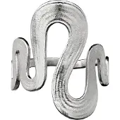 Maanesten Bague 'SASJA' argent