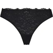 Hunkemoller String 'Marine' noir