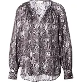 s.Oliver Chemisier gris / gris foncé / blanc