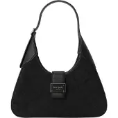 Kate spade new york Sac bandoulière 'Spade Flower Jacquard Nouveau Shoulder Bag' noir / argent