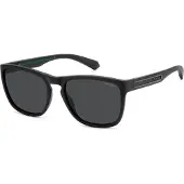 Polaroid Pld2161s57o6w 57/18/140 Polarized Sunglasses Noir Red Mirror/CAT3