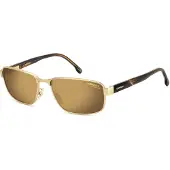Carrera Cflex09gsaoz 58/17/145 Polarized Sunglasses Marron Gold/CAT3 Homme