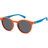 Polaroid Kids Lunettes de Soleil PLD 8061/S 46/18/130 Orange Polycarbonate frames JUNIOR PLD 8061/S