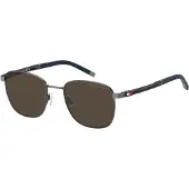 Tommy Hilfiger Lunettes de Soleil TH 2138/S 53/20/145 Matte ruthenium black Metal frames MAN TH 2138/S