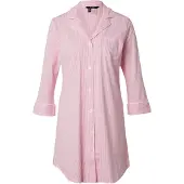 Ralph Lauren Chemise de nuit rose / blanc