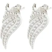 Zadig & Voltaire Boucles d'oreilles 'ROCK' argent / transparent