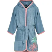 Playshoes Peignoir taupe / vert / rose