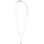 Pilgrim Chaîne 'Arlet' argent / blanc perle