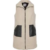 Maze Gilet crème / noir