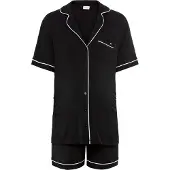 LASCANA Shorty noir / blanc