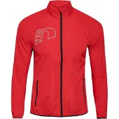 Newline Veste de sport gris / canneberge / noir