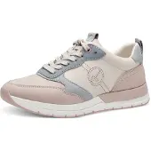 Tamaris Baskets basses beige / nude / bleu fumé