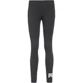 Puma Pantalon de sport 'ESS No. 1' noir / blanc