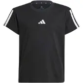 Adidas T-Shirt fonctionnel 'Essentials' noir / blanc
