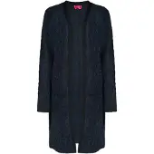 Swirly Cardigan noir