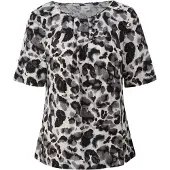 s.Oliver Black Label Chemisier opal / gris / noir / blanc naturel