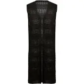 CARNEA Cardigan noir chiné