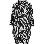Apricot Robe oversize gris
