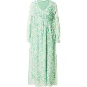 s.Oliver Black Label Robe beige clair / vert / blanc