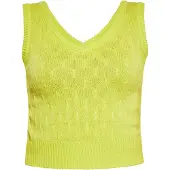 Swirly Cardigan citron