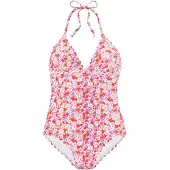 LASCANA Maillot de bain beige / vert / violet / rose / rouge / blanc