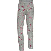 Happy girls Leggings bleu clair / gris chiné / rose / poudre