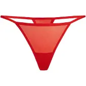 TEYLI String 'Paski' rouge feu