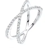 Elli Bague argent / transparent