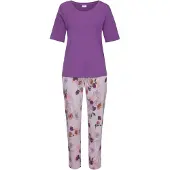 Vivance Pyjama 'Dreams' violet