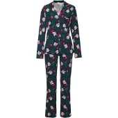 s.Oliver Pyjama bleu marine / mélange de couleurs