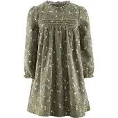 Happy girls Robe bleu clair / olive / blanc
